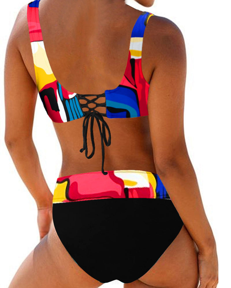 Eva™ | Kleurrijke bikini