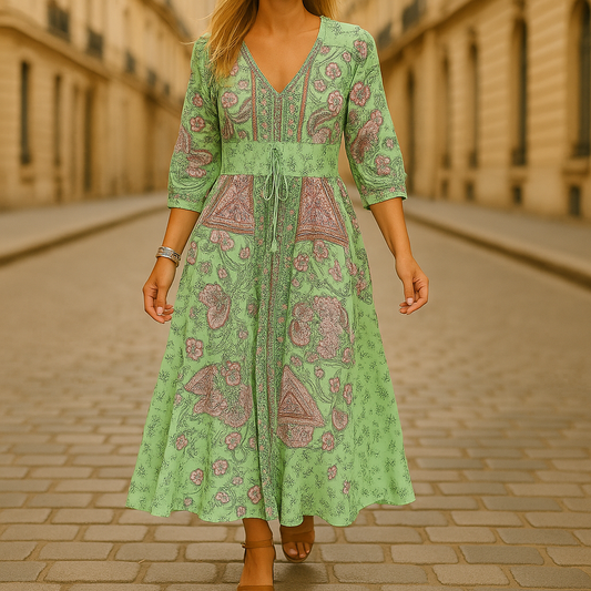 Bohemian maxi Zomerjurk