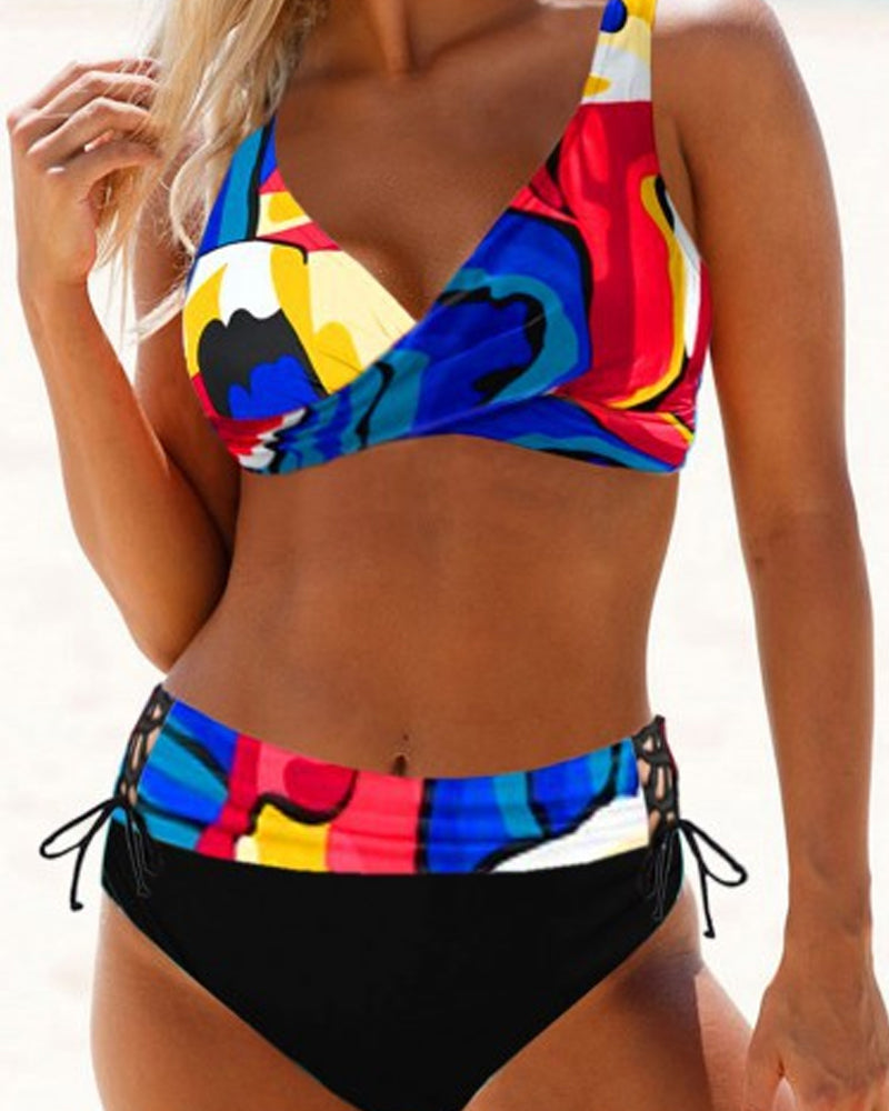 Eva™ | Kleurrijke bikini