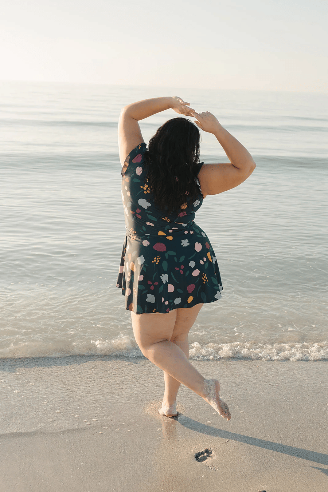 Sophie™ | Elegant badpak met volants en busteondersteuning