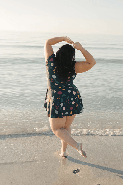 Sophie™ | Elegant badpak met volants en busteondersteuning