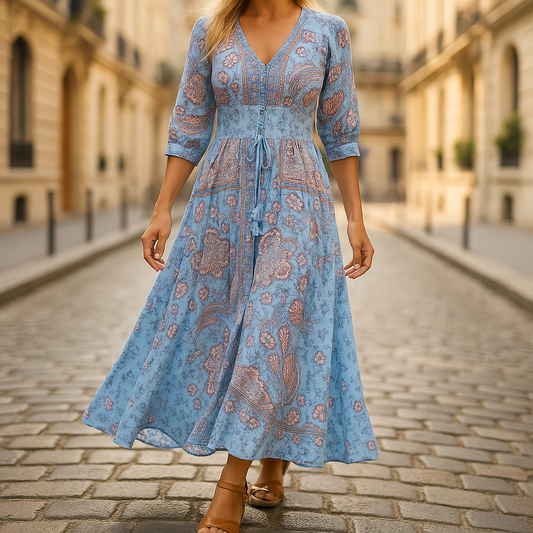Bohemian maxi Zomerjurk