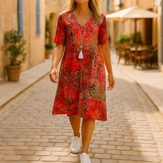 Bohemian Zomerjurk V-hals