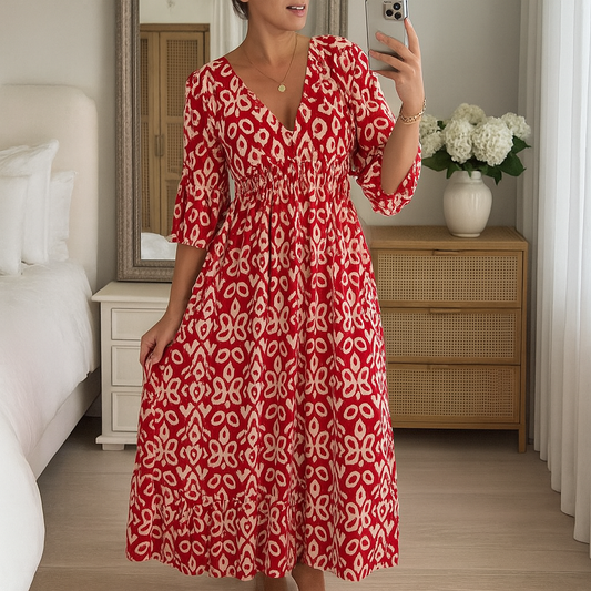 Emily - Zomerse Maxi Jurk