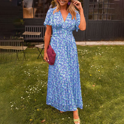 Charlotte - Klassieke jurk met V-halslijn